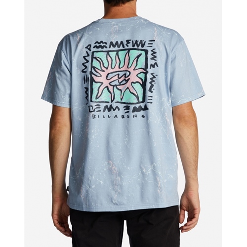 Boxed In T-Shirt Washed Blue