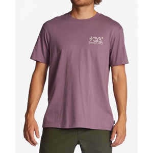 Panorama T-Shirt Washed Wine