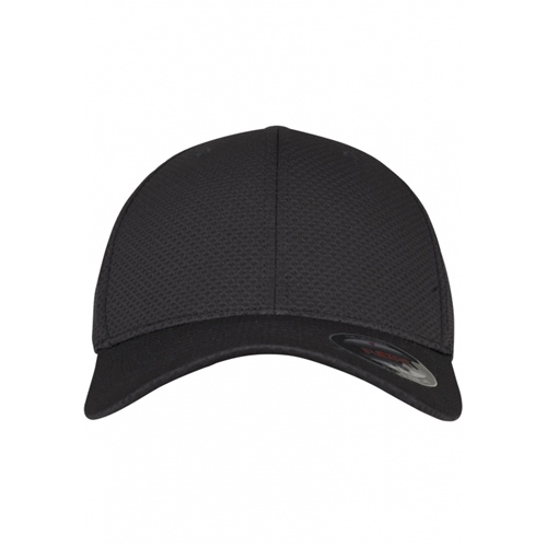 Flexfit 3D Hexagon Jersey Cap Black