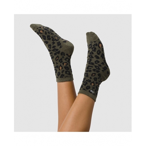 WM 36,5-41 1PK Fuzzy Socks Grape Leaf