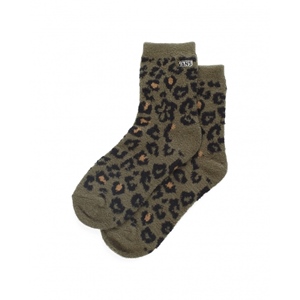 WM 36,5-41 1PK Fuzzy Socks Grape Leaf