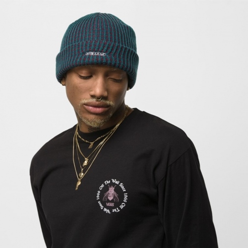 Crafton Cuff Beanie Blue