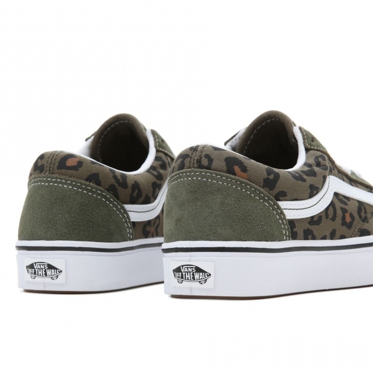 UA ComfyCush Old Skool Animal Grape Leaf