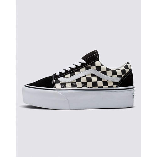 UA Old Skool Stackform Checkerboard