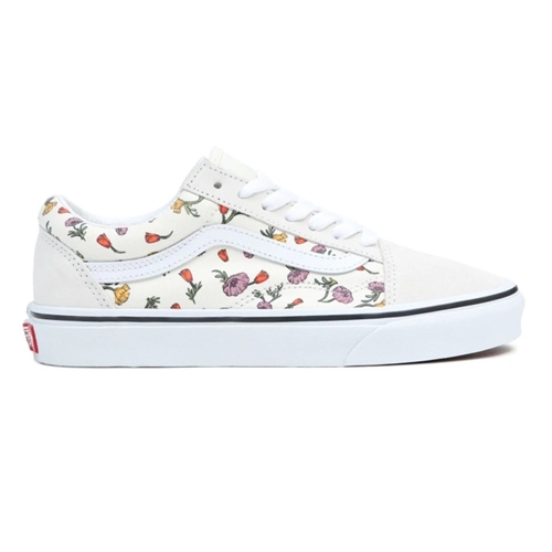 UA Old Skool Poppy Floral Cream