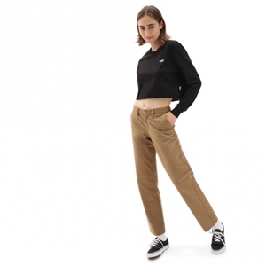 WM Junior V LS Crop Black