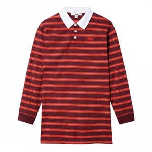 WM Stripe Polo Dress Port Royale