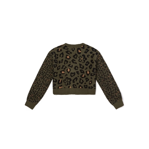 Mix Match Relax Cardigan Grape Leaf