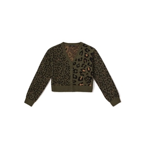 Mix Match Relax Cardigan Grape Leaf