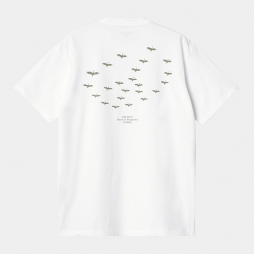 S/S Formation T-Shirt White Green