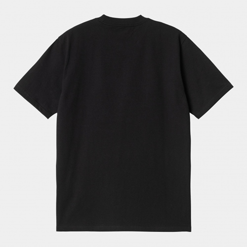 S/S Liquid Script T-Shirt Black