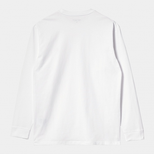 L/S Chase T-Shirt White Gold