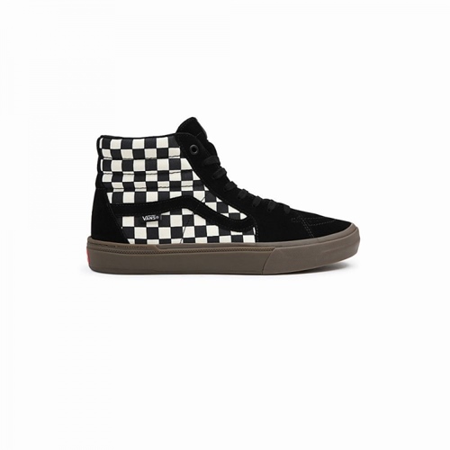 BMX Sk8-Hi Checkerboard Black Dark Gum
