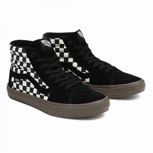 BMX Sk8-Hi Checkerboard Black Dark Gum