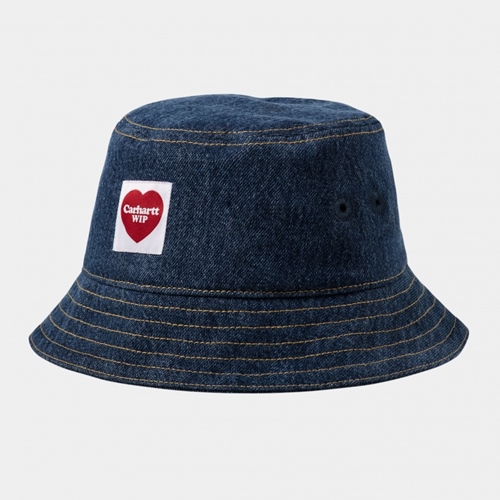 Nash Bucket Hat Blue Stone Washed