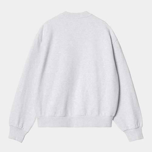 W Heart Patch Sweat Ash Heather