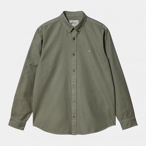 L/S Bolton Shirt Smoke Green