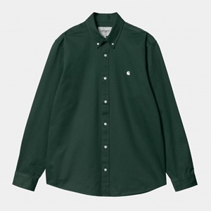 L/S Madison Shirt Discovery Green Wax