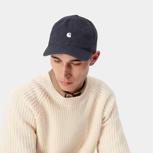 Madison Logo Cap Dark Navy Wax