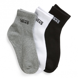 Classic Half Crew Sock Black Assorted