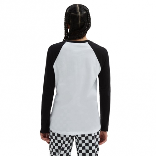 Flying V Everyday Raglan White Black