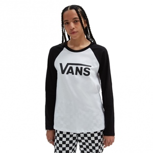 Flying V Everyday Raglan White Black