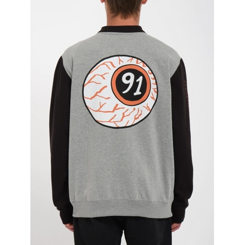 Nando Von Arb Zip Sweatshirt Heather Gre