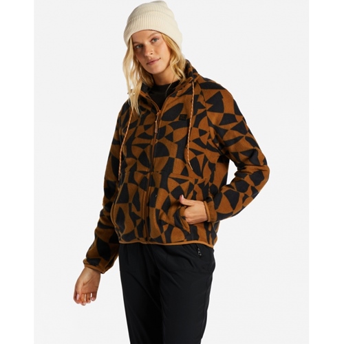 Boundary Fleece Zip-Sweat Walnut