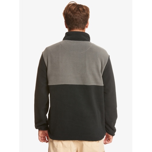 Taped Off Fleece Half-Zip Black