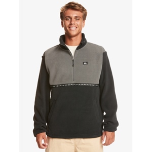 Taped Off Fleece Half-Zip Black