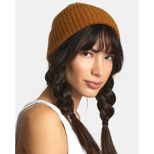 Warm Eyes Beanie Workwear Brown