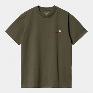 S/S American Script T-Shirt Plant
