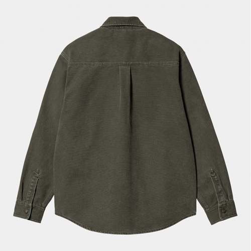 Garen Shirt Jacket Plant Glassy Teal