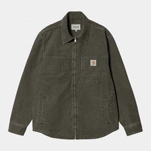 Garen Shirt Jacket Plant Glassy Teal