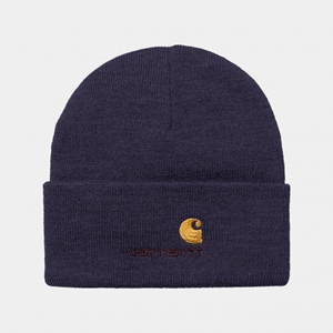 American Script Beanie Cassis