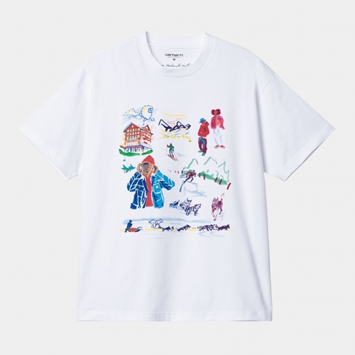S/S Ollie Mac Chalet T-Shirt White