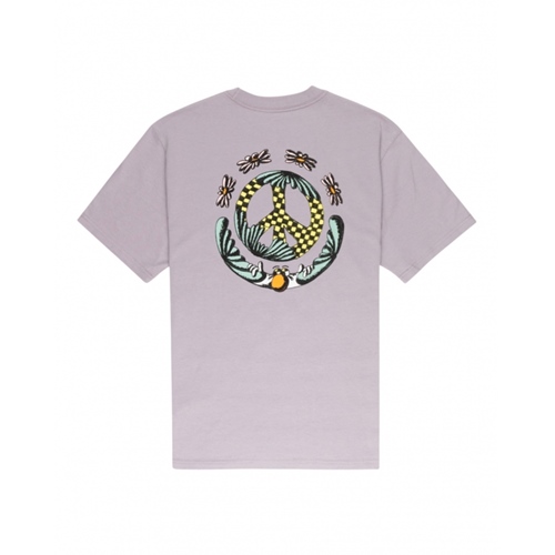 Peace Tree Logo T-Shirt Lavender Gray