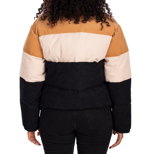 Cordy Puffer Jacket Black