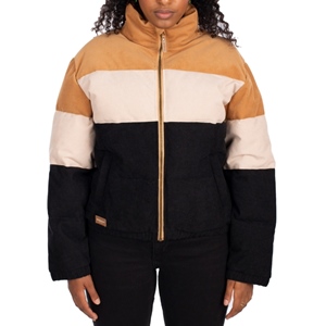 Cordy Puffer Jacket Black