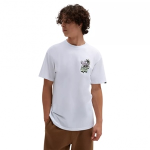 Paradise Palm SS Tee White