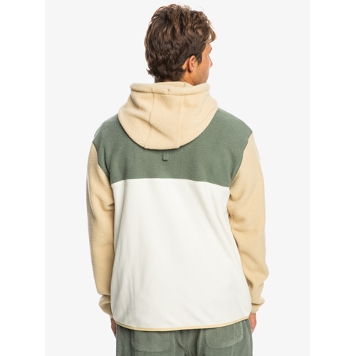 Ocean View Mix Up Hoodie Pale Khaki