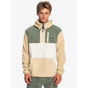 Ocean View Mix Up Hoodie Pale Khaki