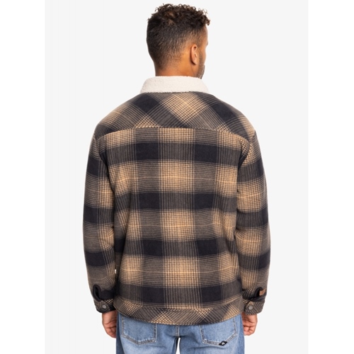 Tolala Sherpa-berhemd Tannin Deck Plaid