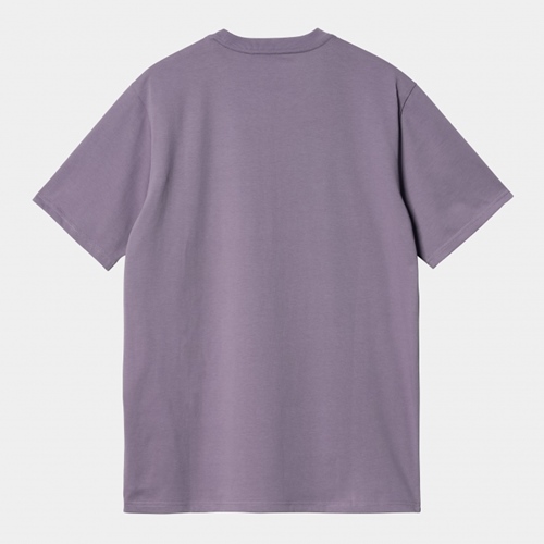 S/S Pocket T-Shirt Glassy Purple