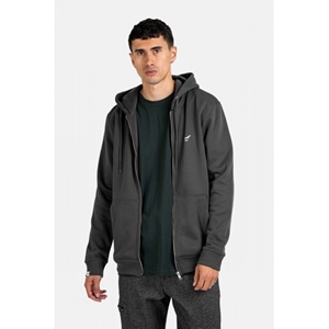 Staple Logo Zip Hoodie Vulcan Grey