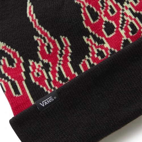 Up In Flames Beanie Black