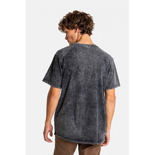 Ash T-Shirt Deep Black Acid