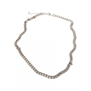 Long Basic Chain Necklace Silver