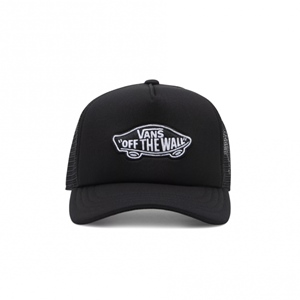 Classic Patch Curved Bill Trucker Black