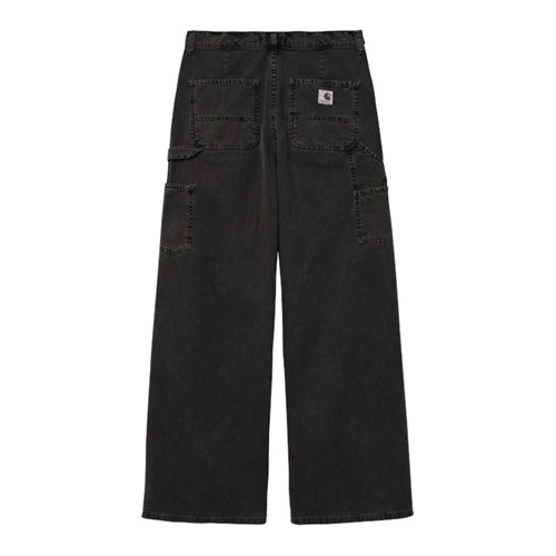 W Jens Pant Black Stone Washed